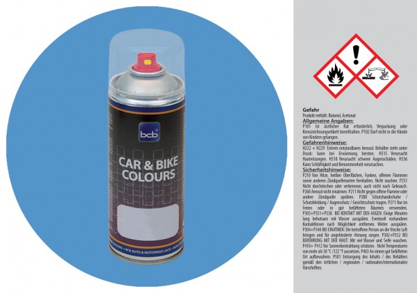 Acryllack in RAL Design 2706030 Lidschattenblau