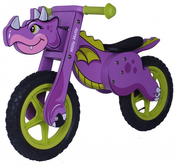 Laufrad Dino 12 Zoll Violett