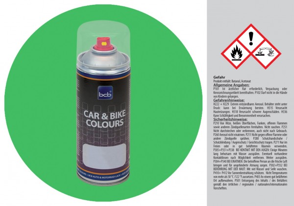 Acryllack in RAL Design 1407050 Acidgrün