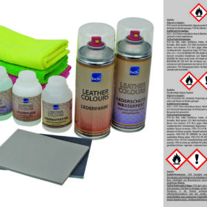 Lederfarbe im Set Mercedes hellgrau
