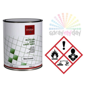 2K Acryl Füller 2K Filler Vario Plus hellgrau - 3,5L CS
