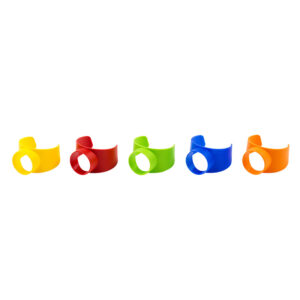 Farbringe / Aufsatzringe Coding Caps - 5er Set CS