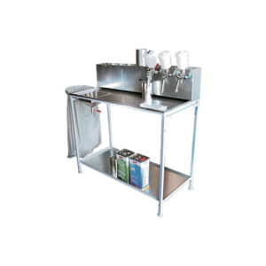 Lackiertisch mit Dunstabzug NTools ST-LAK APP