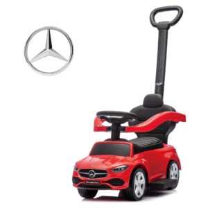 Rutschauto Mercedes C-Class Deluxe red mit Griff MM
