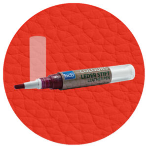 Lederstift in RAL 3028 Reinrot