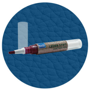 Lederstift in RAL 5009 Azurblau