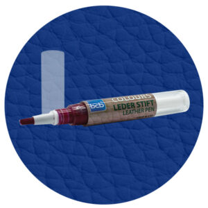 Lederstift in RAL 5010 Enzianblau