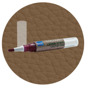 Lederstift in RAL 8008 Olivbraun