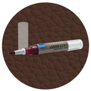 Lederstift in RAL 8014 Sepiabraun