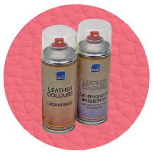 Lederfarbe mit TopClear in RAL 3014 Altrosa