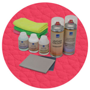 Lederreparaturset in RAL 3017 Rosa