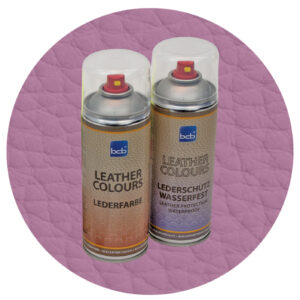 Lederfarbe mit TopClear in RAL 4009 Pastellviolett
