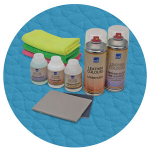 Lederreparaturset in RAL 5024 Pastellblau