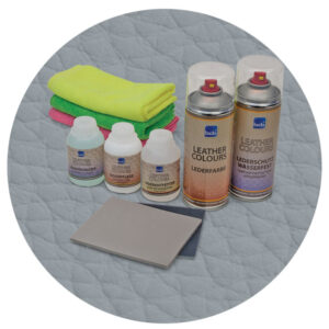 Lederreparaturset in RAL 7042 Verkehrsgrau A