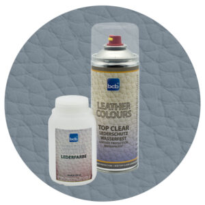 Lederfarbe 250ml mit TopClear in RAL 7046 Telegrau 2