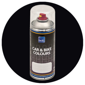 Acryllack in RAL Classic 9005 Tiefschwarz