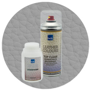 Lederfarbe 250ml  in RAL 9022 Perlhellgrau