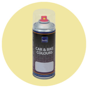 Acryllack in RAL E2 Effect 250-1 yellow