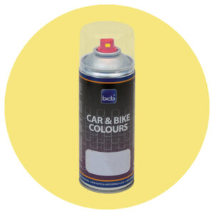 Acryllack in RAL E2 Effect 260-2 yellow