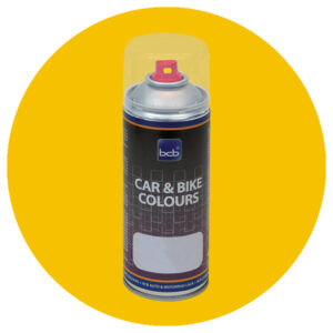 Acryllack in RAL E2 Effect 260-4 yellow
