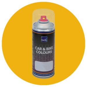 Acryllack in RAL E2 Effect 260-5 yellow