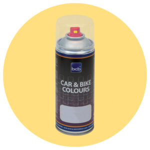 Acryllack in RAL E2 Effect 270-1 yellow