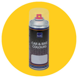 Acryllack in RAL E2 Effect 270-2 yellow