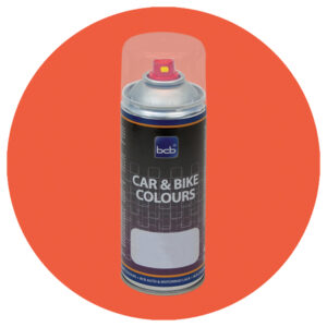 Acryllack in RAL E2 Effect 410-6 orange