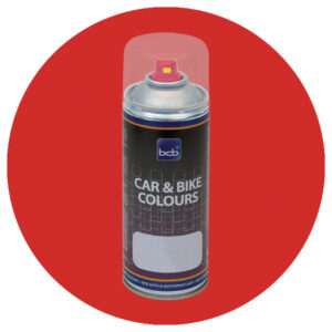 Acryllack in RAL E2 Effect 450-5 red