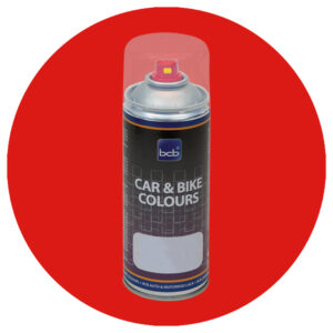 Acryllack in RAL E2 Effect 450-6 red