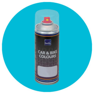 Acryllack in RAL E2 Effect 670-5 blue