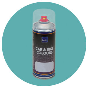 Acryllack in RAL E2 Effect 730-6 green