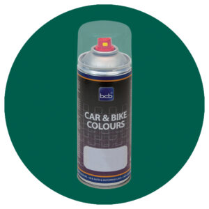 Acryllack in RAL E2 Effect 740-6 green