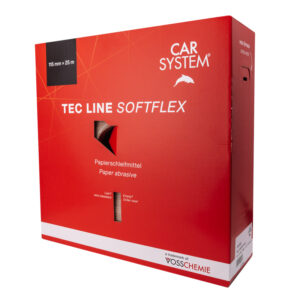 Schleifpapier auf Schaum Tec Line Softflex Rolle 115 x 125mm - 200 Abrisse CS