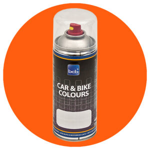 Acryllack in RAL Classic 2000 Gelborange