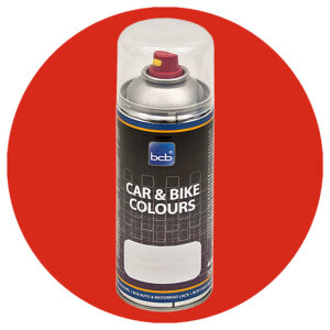 Acryllack in RAL Classic 2001 Rotorange