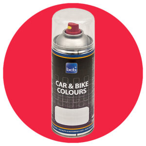 Acryllack in RAL Classic 3018 Erdbeerrot