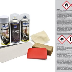 Autolack mit Reperaturset für Seat l79y muestra patron antracita met. (bumper)