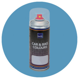 Acryllack in RAL E2 Effect 610-3 blue