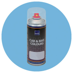 Acryllack in RAL E2 Effect 610-4 blue