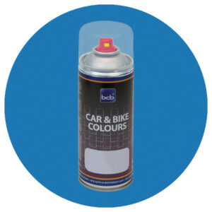 Acryllack in RAL E2 Effect 610-5 blue