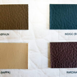 Farbmuster für Volvo toscana tan softleather