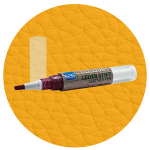 Lederstift in RAL 1032 Ginstergelb