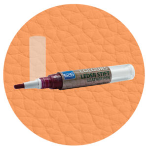 Lederstift in RAL 1034 Pastellgelb