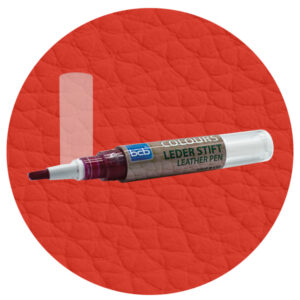 Lederstift in RAL 2001 Rotorange