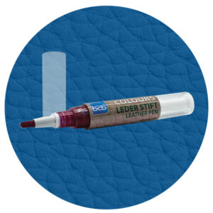 Lederstift in RAL 5007 Brillantblau