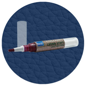 Lederstift in RAL 5026 Perlnachtblau