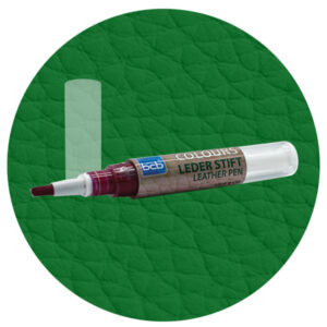 Lederstift in RAL 6001 Smaragdgrün