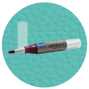 Lederstift in RAL 6034 Pastelltürkis