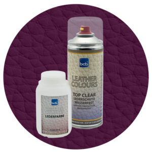 Lederfarbe 250ml mit TopClear in RAL 4007 Purpurviolett